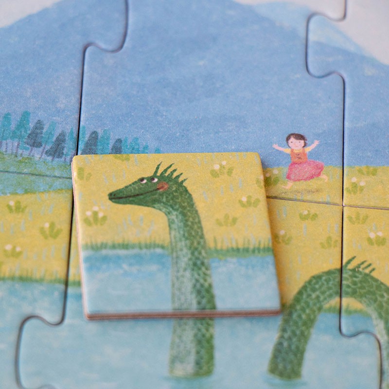 puzzle y juego de historias